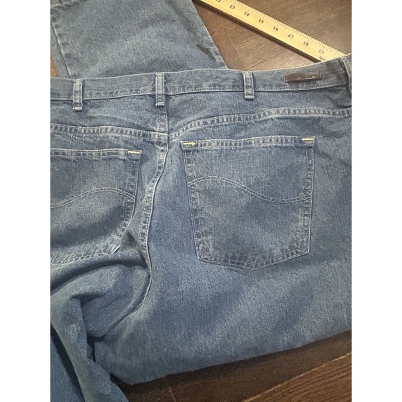 Lee Jeans Women Plus Size 22W Petite Relaxed Fit Straight Leg Denim - Picture 6 of 6